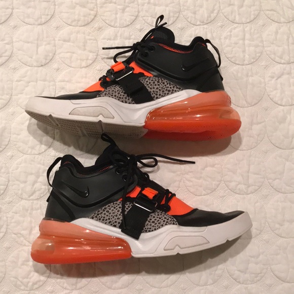 {Nike} Air Force 270 Safari Hyper Crimson Blk 9.5 - Picture 4 of 8